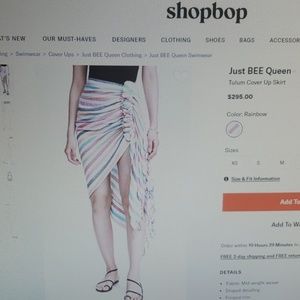 Just BEE Queen skirt